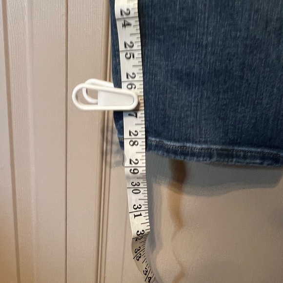 a.n.a Blue Skinny Jeans with Distressed Look - Picture 4 of 4